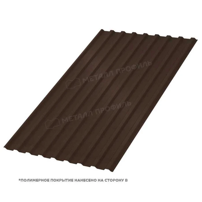Профлист Металл Профиль МП20 0.45 VikingMP® RAL 8017 Коричневый шоколад B