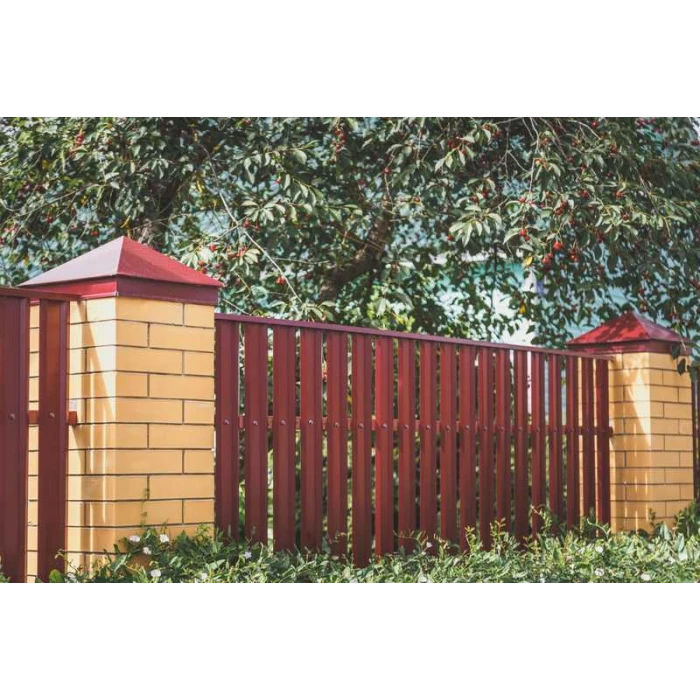 Штакетник М-образный А Grand Line 0,45 Полиэстер RAL 6005 Зеленый Мох